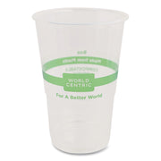 PLA Clear Cold Cups, 9 oz, Plastic, Clear, 2,000/Carton