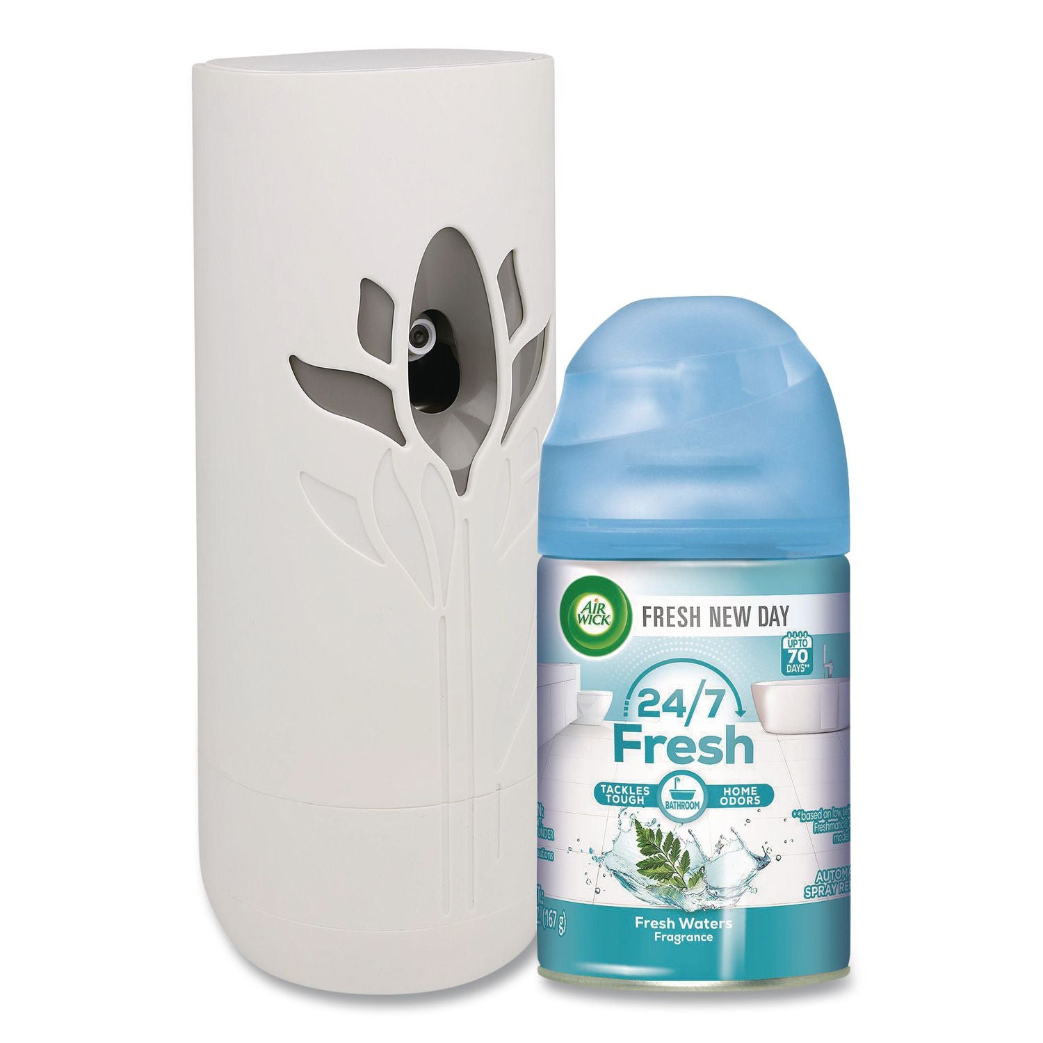 Air Wick Freshmatic Air Freshener Spray Refill - Spray - 5.9 fl oz (0.2 quart) - Freshwater - 60 Day - Odor Neutralizer - 1 Each