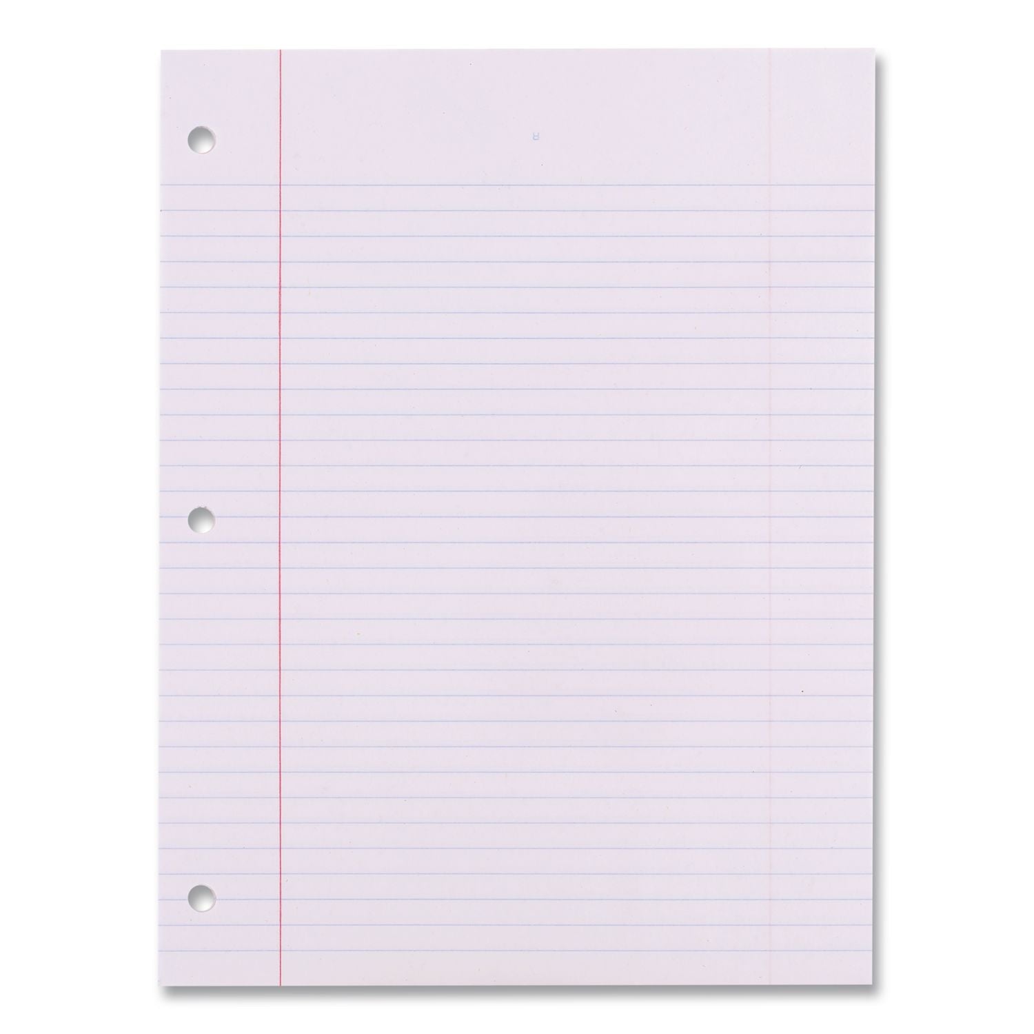 200 Sheets - Spiral - 0.31" Ruled - Ruled Red Margin - 16 lb Basis Weight - Letter - 8 1/2" x 11" Sheet Size - White Paper - 1 Pack
