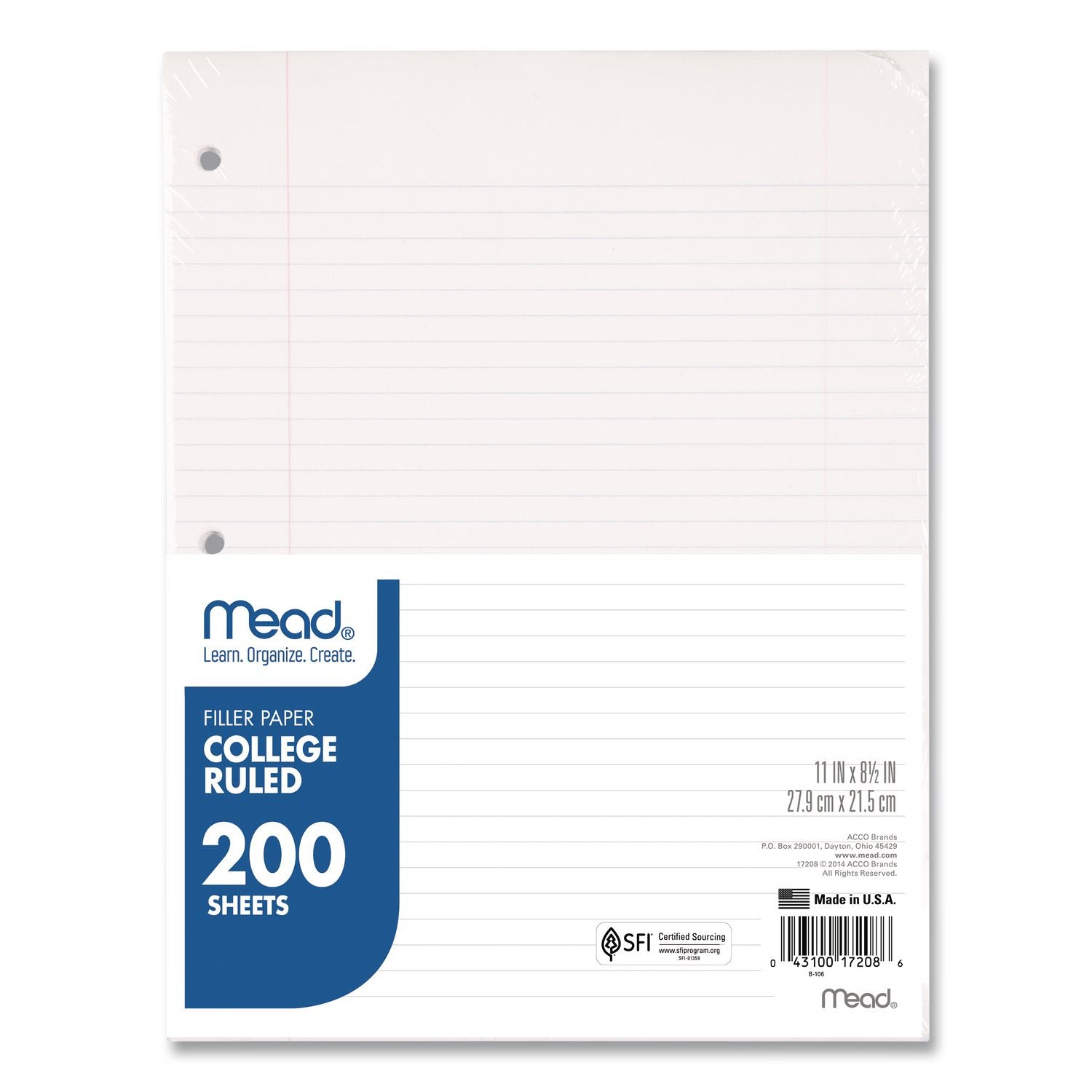 200 Sheets - Spiral - 0.31" Ruled - Ruled Red Margin - 16 lb Basis Weight - Letter - 8 1/2" x 11" Sheet Size - White Paper - 1 Pack