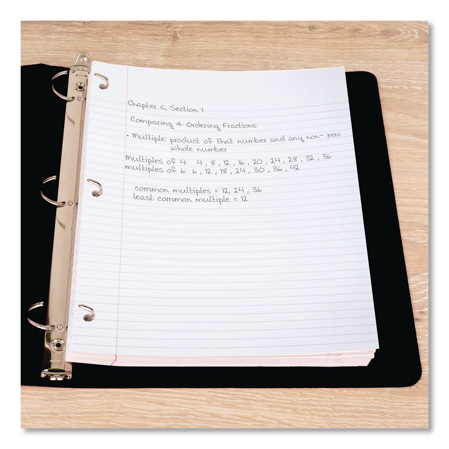 200 Sheets - Spiral - 0.31" Ruled - Ruled Red Margin - 16 lb Basis Weight - Letter - 8 1/2" x 11" Sheet Size - White Paper - 1 Pack