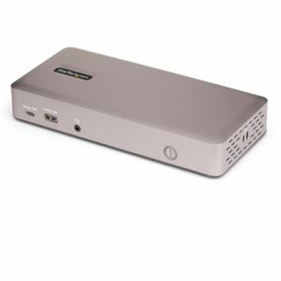 StarTech.com Triple-Monitor USB4 Docking Station, 4K 60Hz HDMI or DisplayPort, 6x USB Hub, 2.5GbE, 100W PD