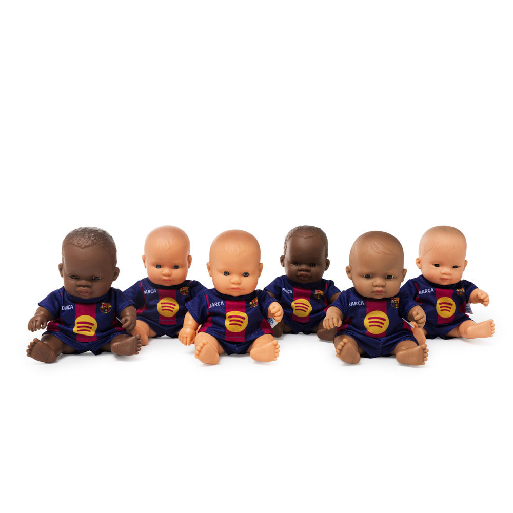 Display of 12 dolls Barça