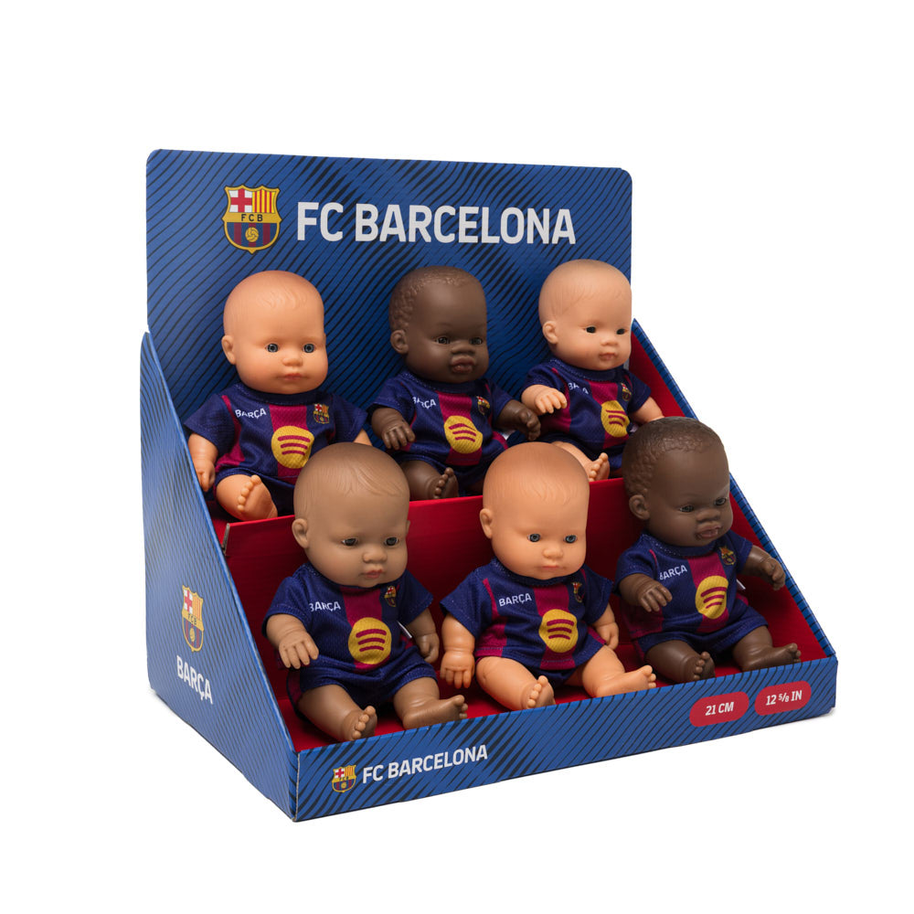 Display of 12 dolls Barça
