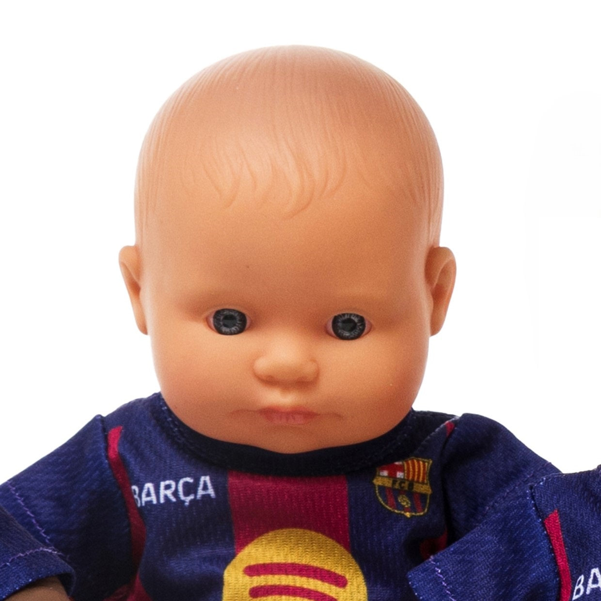 Barça caucasian doll boy