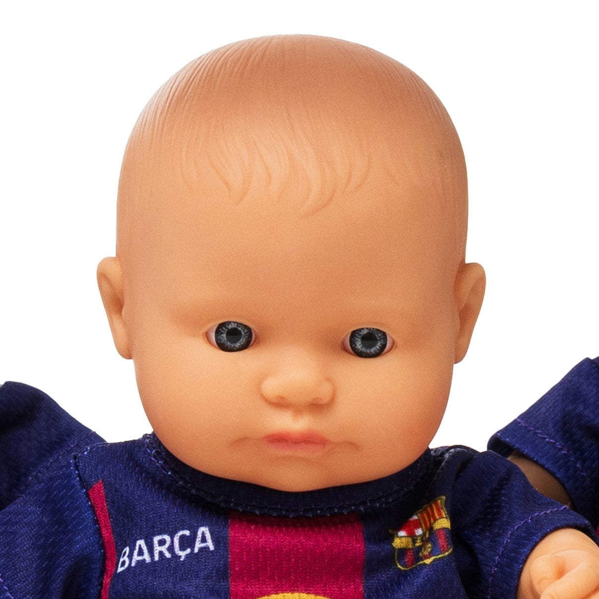 Barça caucasian doll girl
