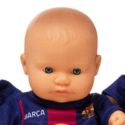 Barça caucasian doll girl