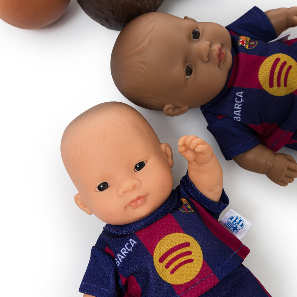 Barça hispanic doll boy