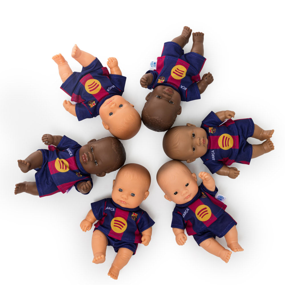 Barça hispanic doll boy