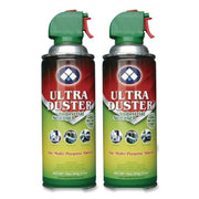 Industrial Strength Compressed Air Duster Cleaner, 10 Oz Can, 2/Pack