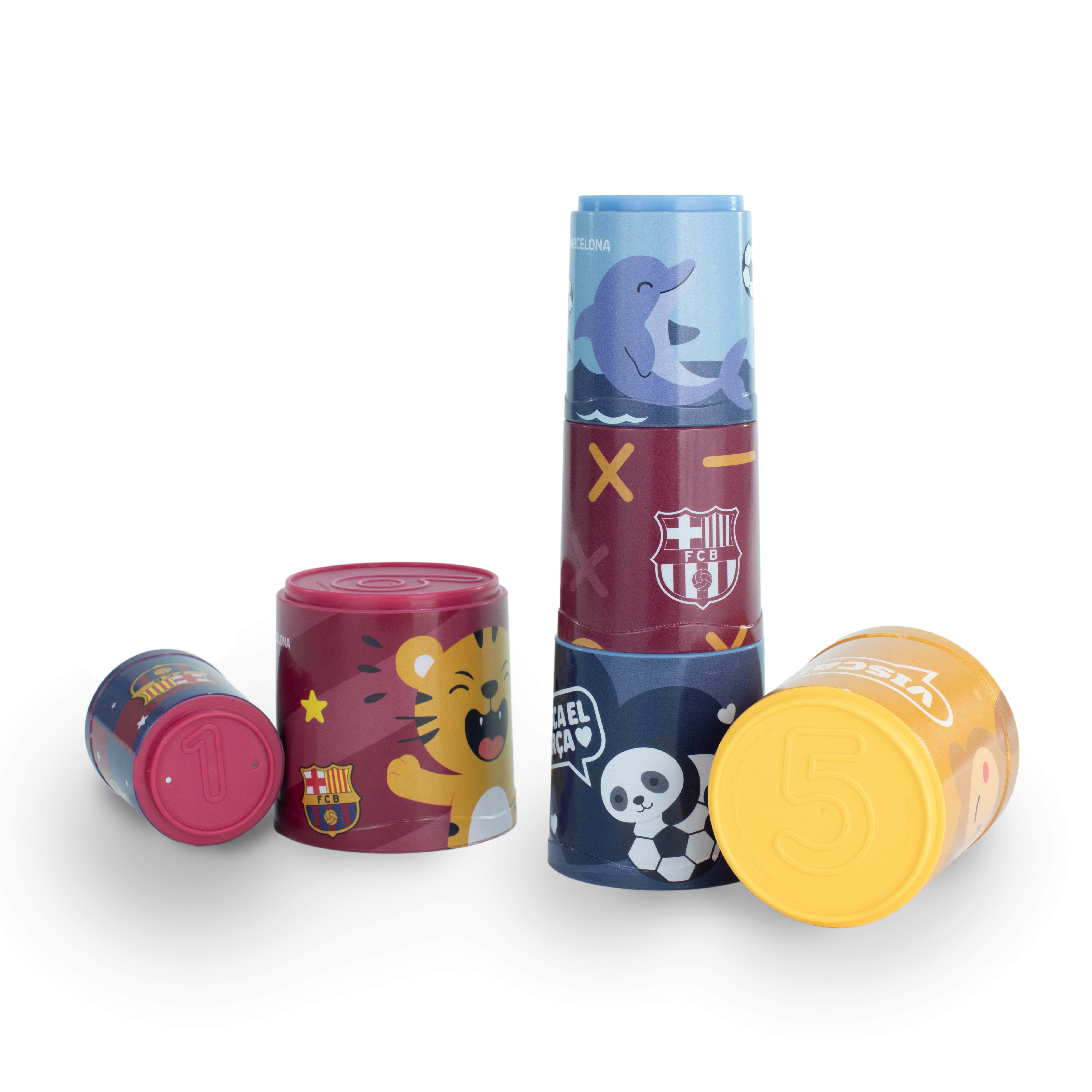 Barça Stacking Cubes