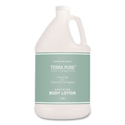 Terra Pure Lotion Gallon, 1 Gal Bottle, Green Tea And Lemongrass Scent