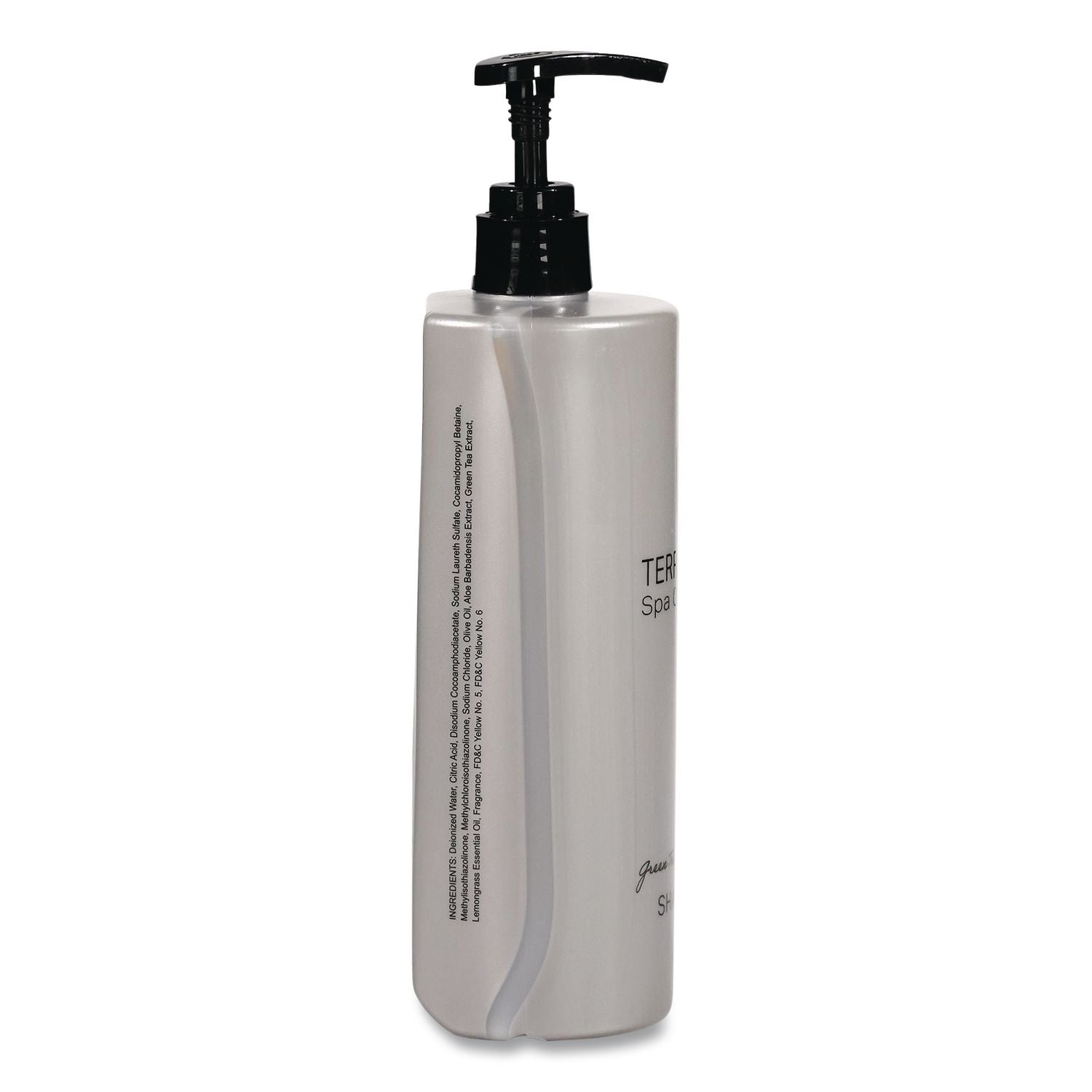 Terra Pure Shampoo Air Pump, Green Tea Lemongrass Scent, 16.32 Oz Bottle