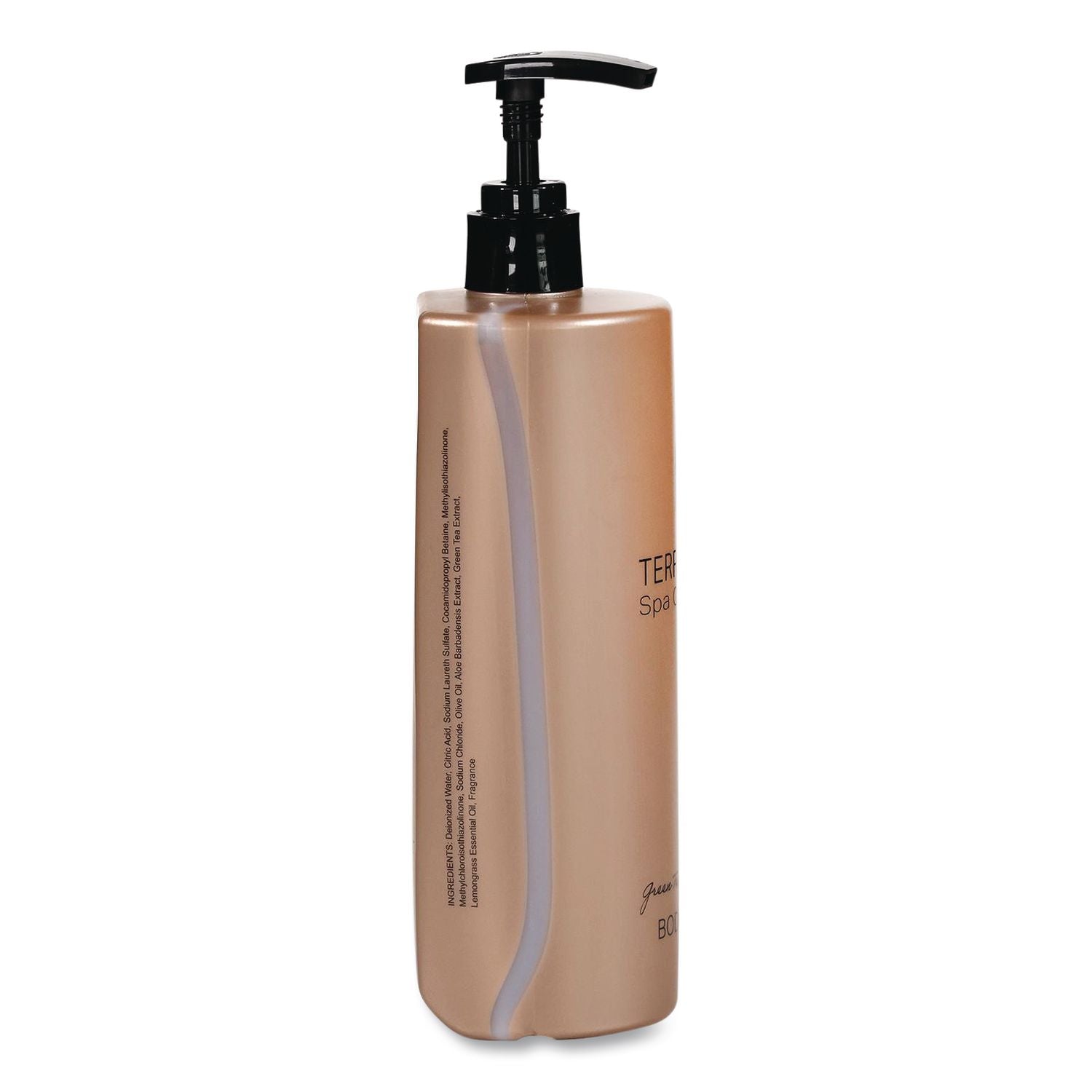 Terra Pure Body Wash Air Pump, Green Tea Lemongrass Scent, 16.23 Oz Bottle