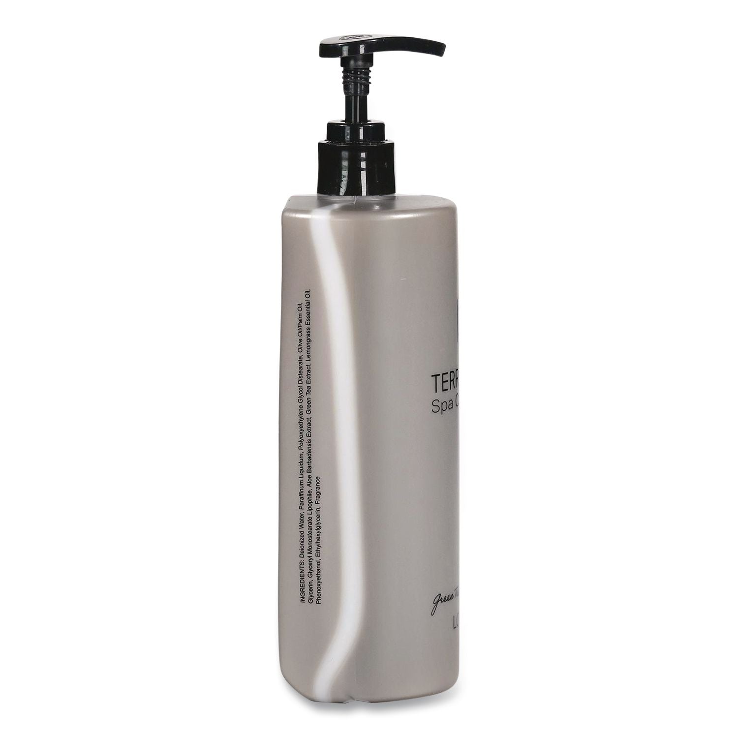 Terra Pure Body Lotion Air Pump, 16.23 Oz Bottle, Green Tea And Lemongrass Scent