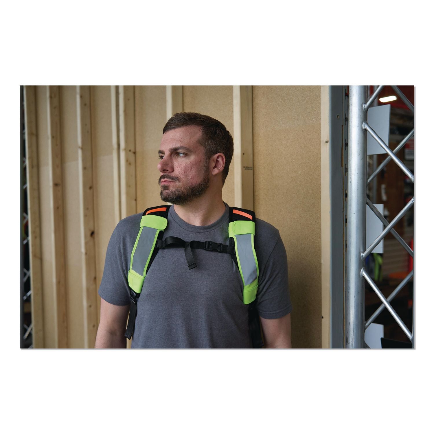 Glowear 8106 Hi-Vis Strap Cover, Lime