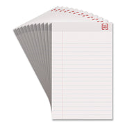 Notepads, Wide/Legal Rule, (50) White 5 X 8 Sheets, Dozen