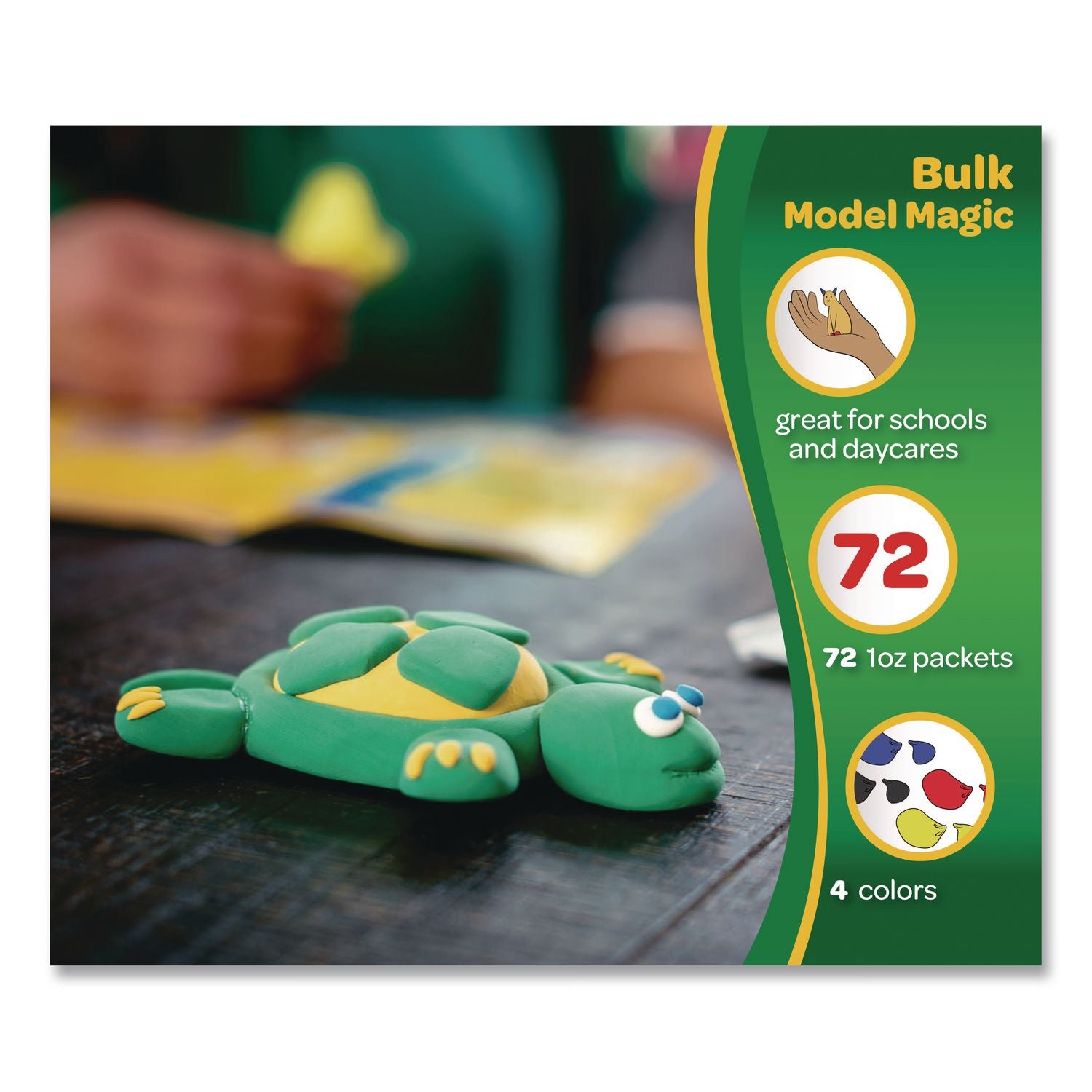 Model Magic Modeling Compound, Deluxe Variety Pack, Assorted Colors, 0.5 Oz Pack, 14 Packs