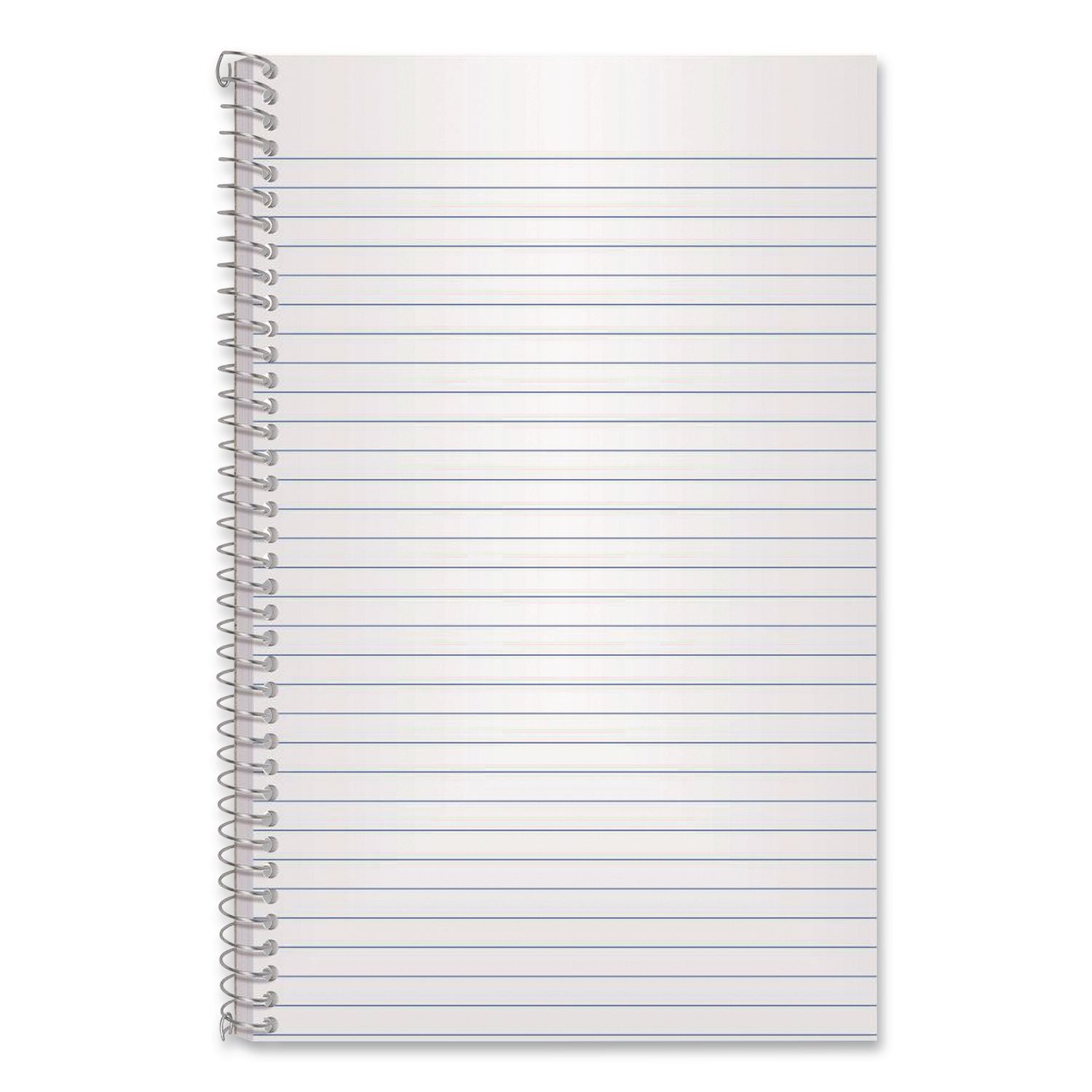One-Subject Notebook, Medium/College Rule, Blue Cover, (80) 9.5 X 6 Sheets