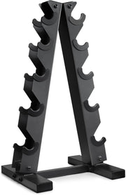 CAP Barbell A-style Dumbbell Metal Storage Rack - Black