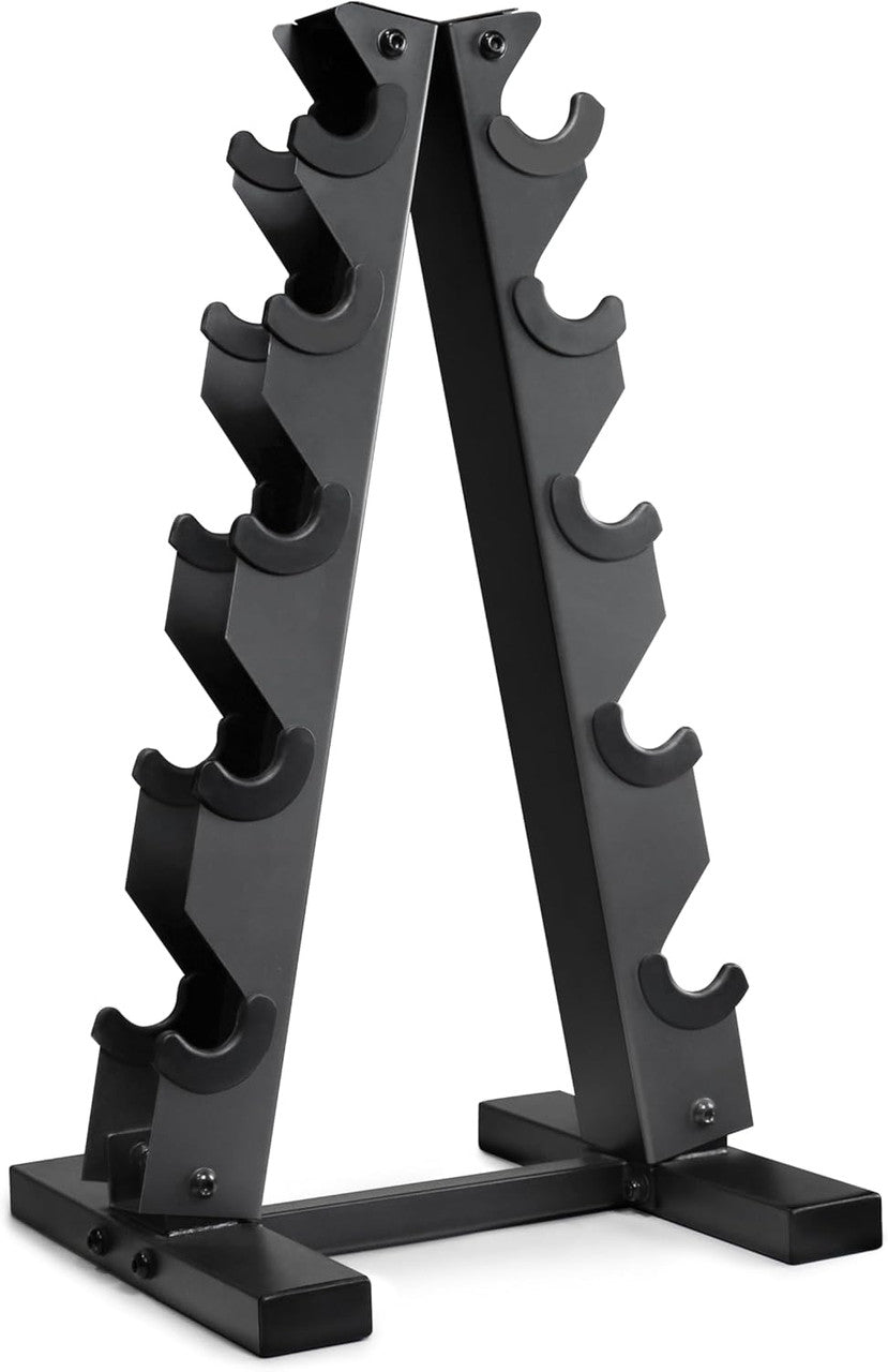 CAP Barbell A-style Dumbbell Metal Storage Rack - Black