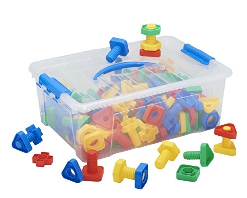 Twist & Lock Nuts & Bolts 64 Pcs