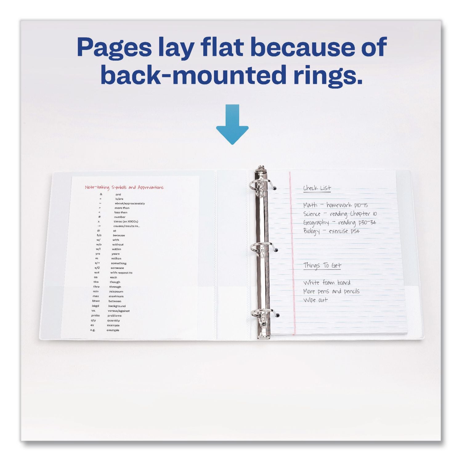 Durable View Binder With Durahinge And EZD Rings, 3 Rings, 1.5" Capacity, 11 X 8.5, White, 12/Carton