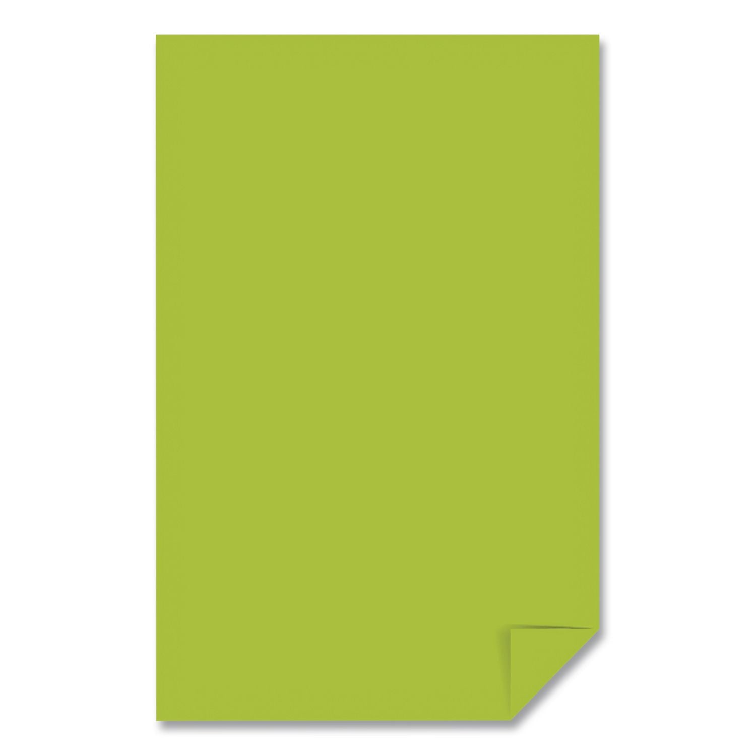 Color Paper, 24 Lb Bond Weight, 11 X 17, Terra Green, 500/Ream, 5 Reams/Carton