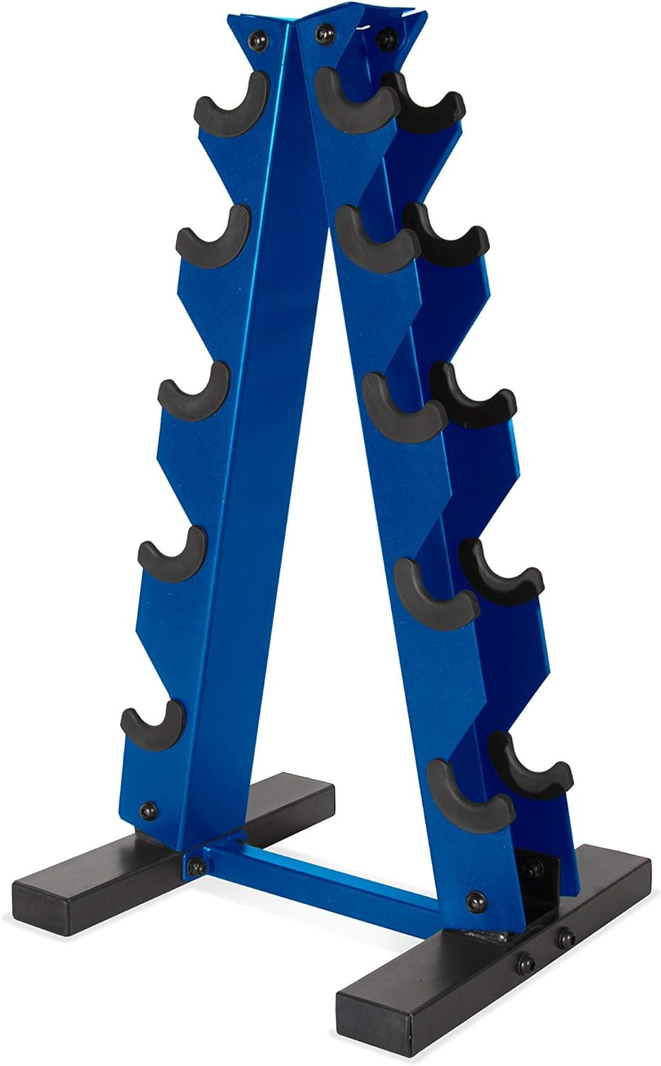 CAP Barbell A-style Dumbbell Metal Storage Rack - Blue