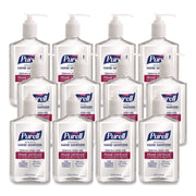 Prime Defense Advanced 85% Alcohol Gel Hand Sanitizer, 12 Oz Pump Bottle, Clean Scent, 12/Carton