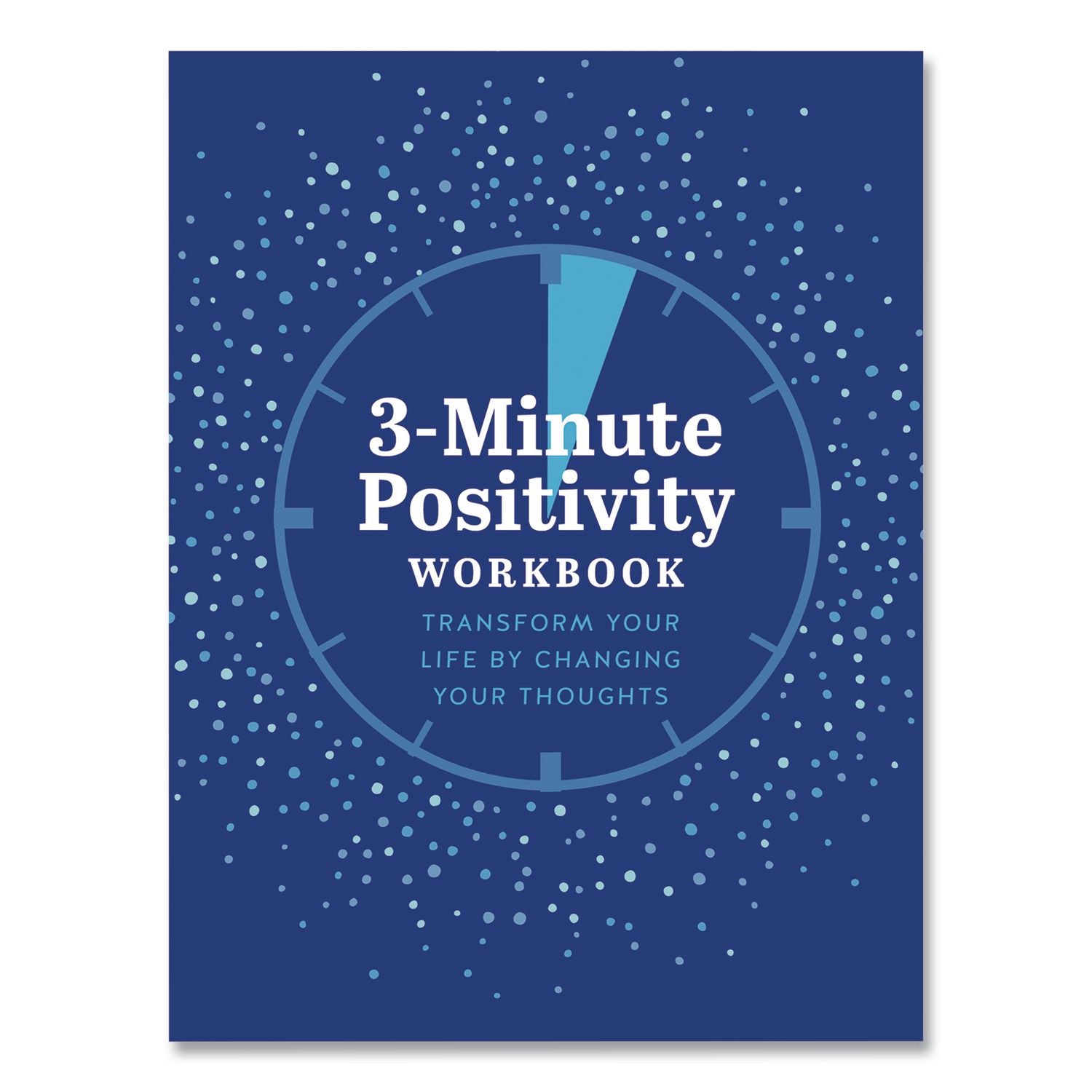 Guided Journal: 3-Minute Positivity - Transform Your Life By Changing Your Thoughts, Blue Cover, (96) 8 X 6 Sheets