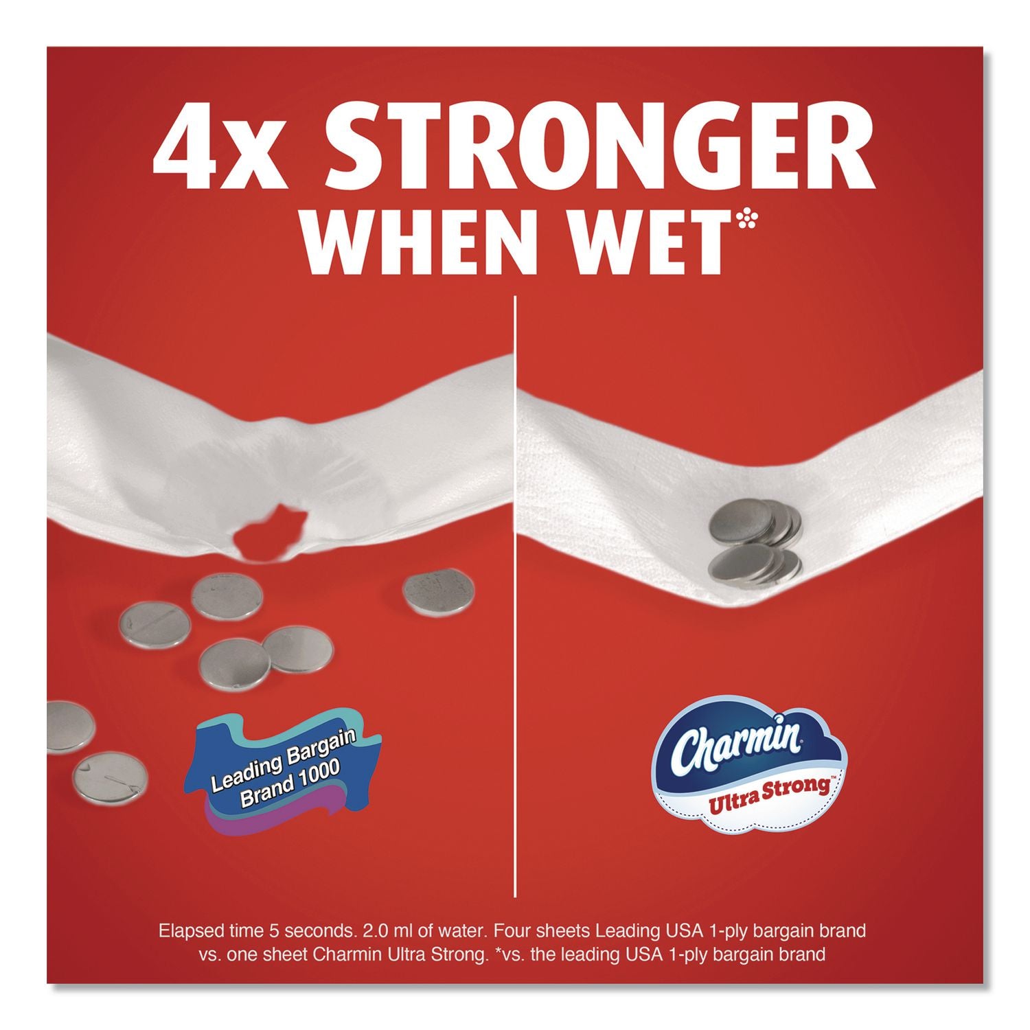 Ultra Strong Bathroom Tissue, Septic Safe, 2-Ply, White, 220 Sheets/Roll, 12 Rolls/Pack