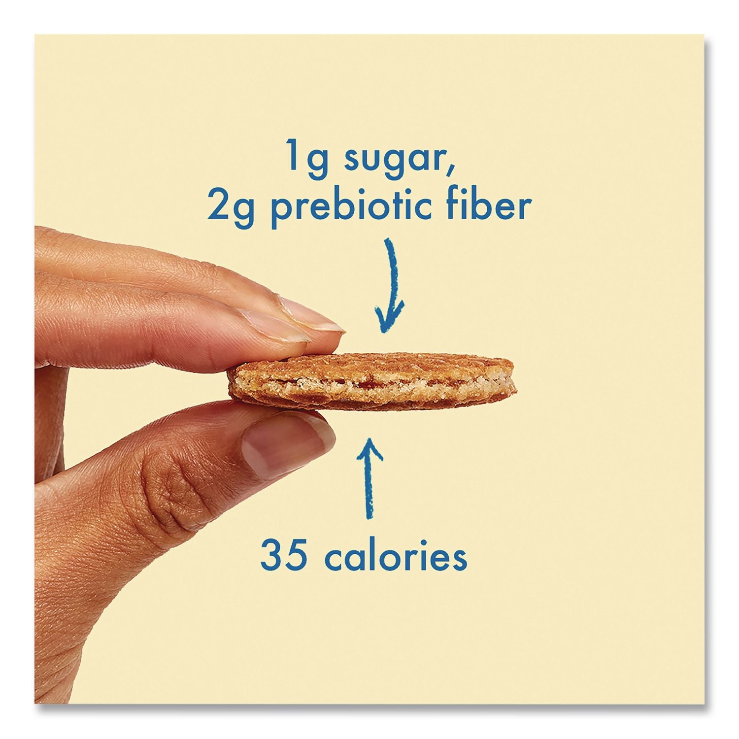 Minis Dutch Caramel And Vanilla Wafels, 0.28 Oz Packet, 32/Box