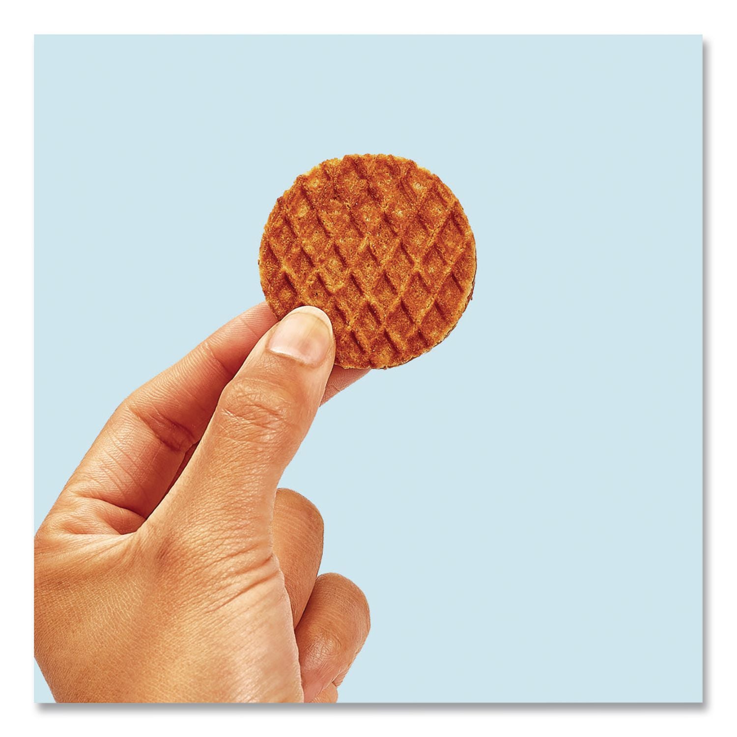 Minis Dutch Caramel And Vanilla Wafels, 0.28 Oz Packet, 32/Box