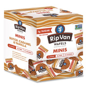 Minis Dutch Caramel And Vanilla Wafels, 0.28 Oz Packet, 32/Box