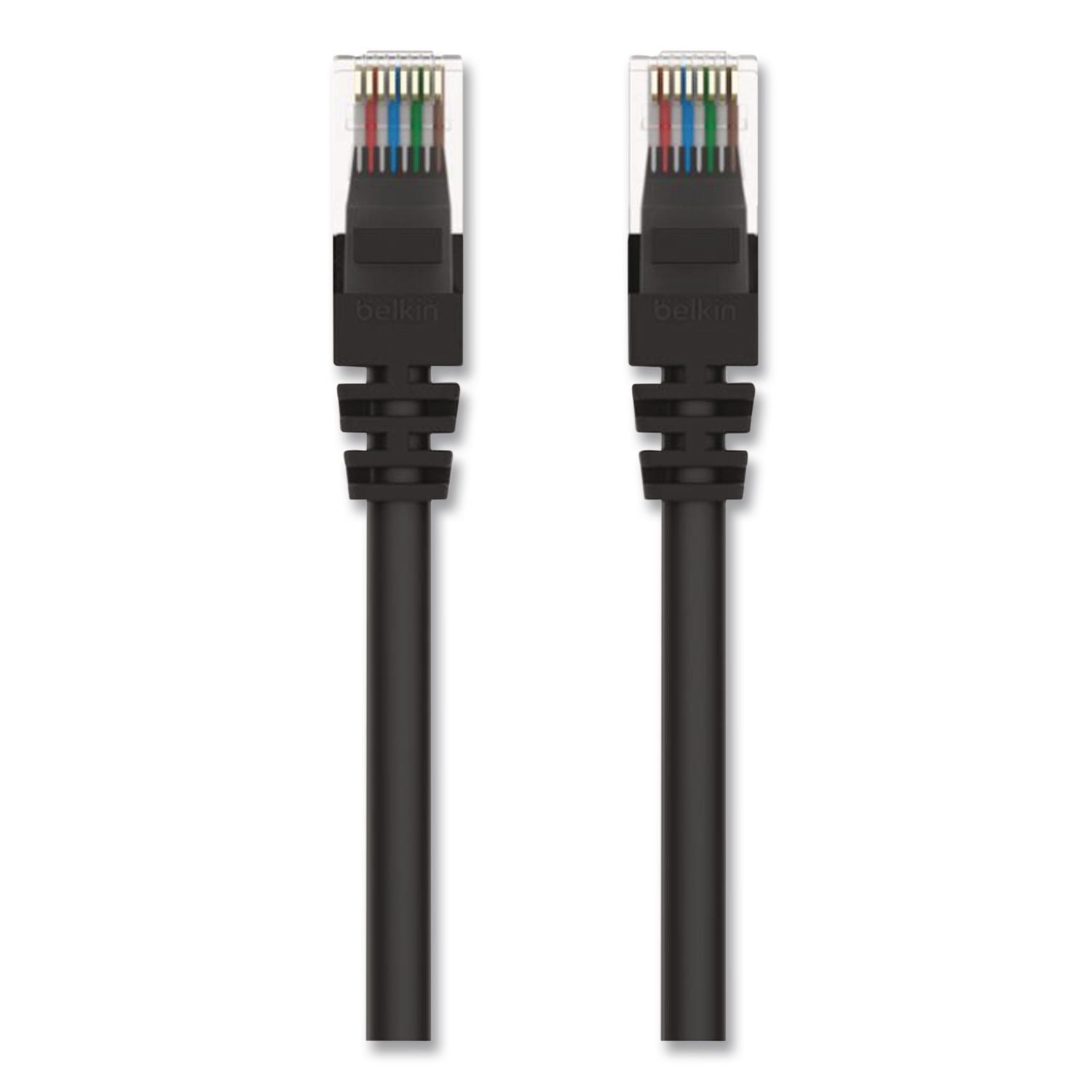 Cat5E Snagless Molded Patch Cable, 14 Ft, Black