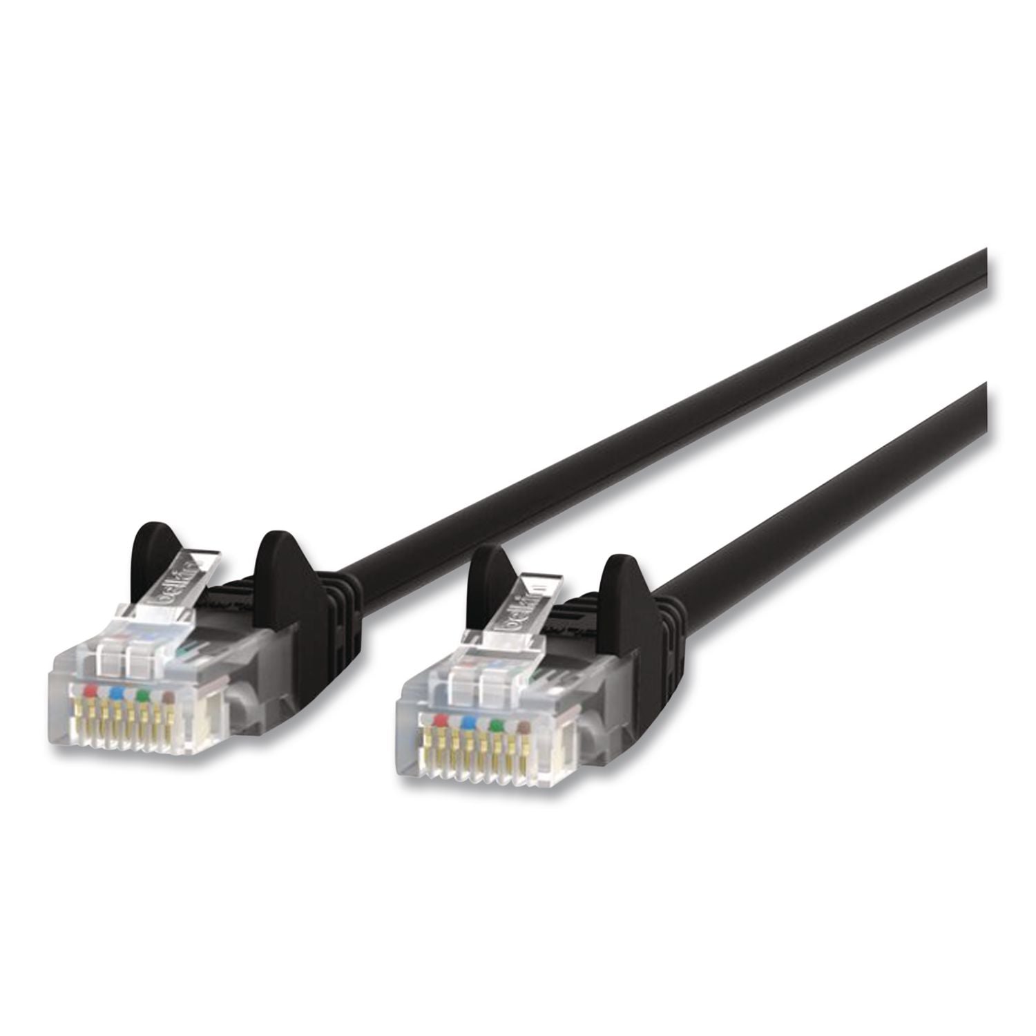 Cat5E Snagless Molded Patch Cable, 14 Ft, Black
