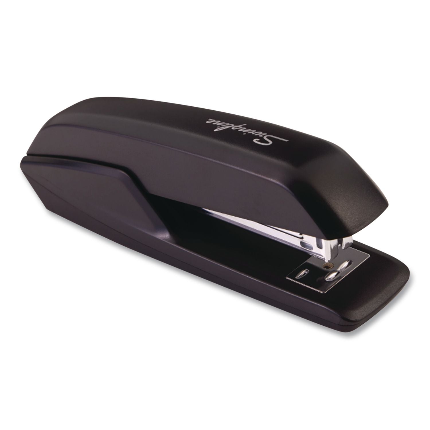 Standard Full Strip Desk Stapler, Eco Version, 15-Sheet Capacity, Black, 12/Carton