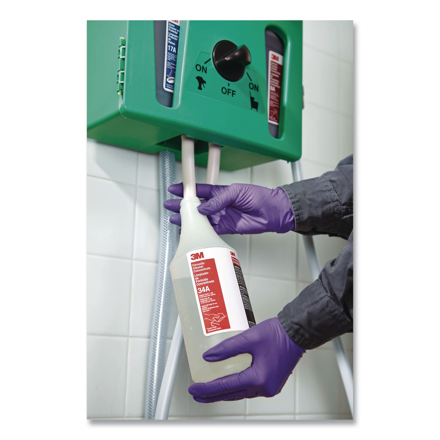 HB Quat Disinfectant Cleaner Concentrate 25A, 0.5 Gal Bottle, 4/Carton