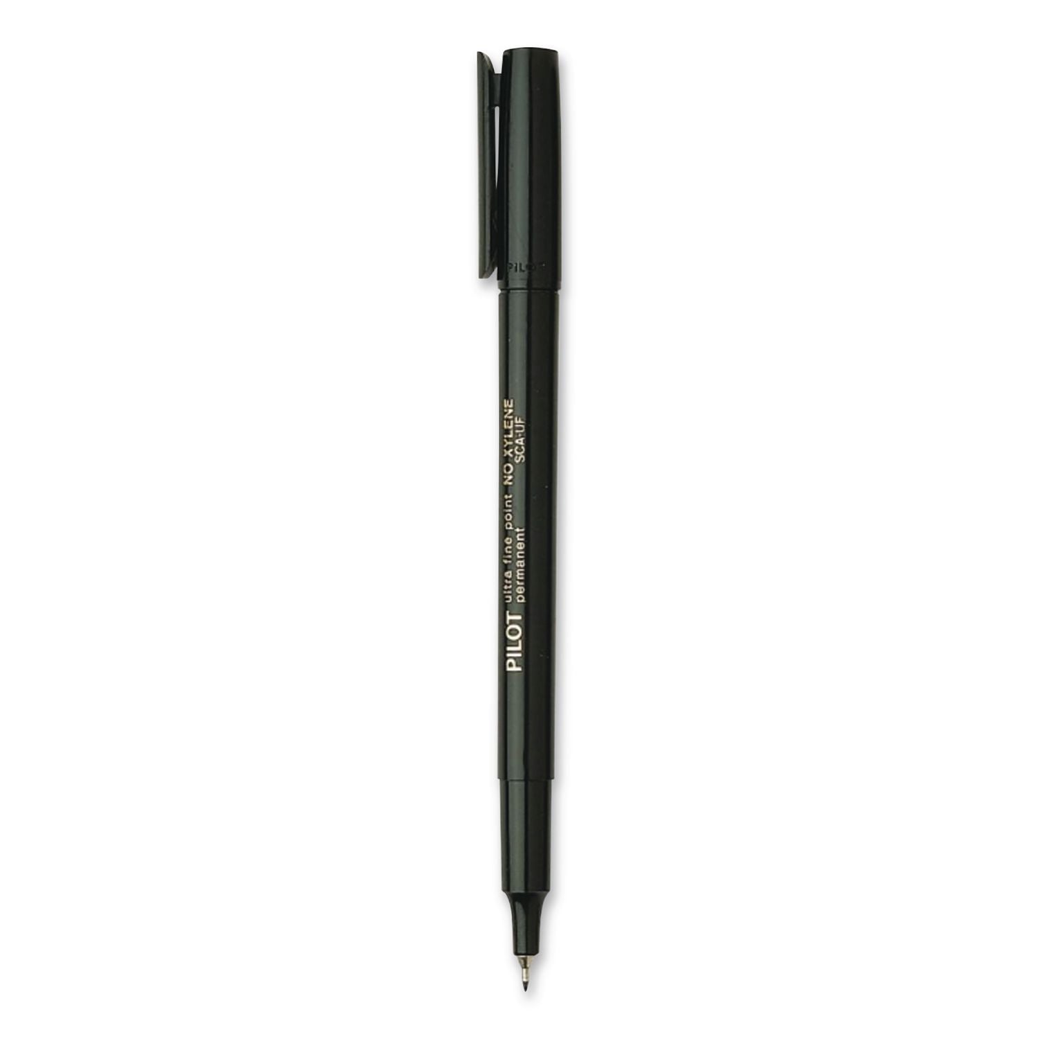 Extra-Fine Permanent Markers, Extra-Fine Tip, Black, Dozen