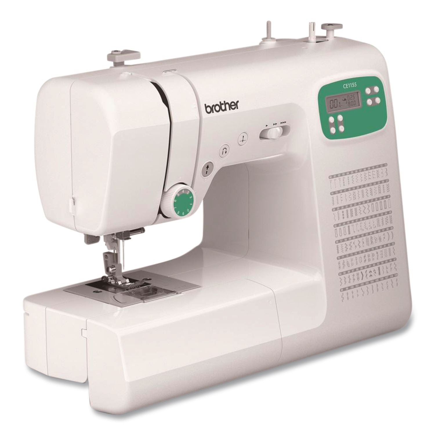 CE1155 Computerized Sewing Machine, 110 Stitches, 18 X 15 X 8