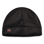 N-Ferno 6808ZI Zippered Winter Beanie Hat With Bump Cap, One Size Fits Most, Black