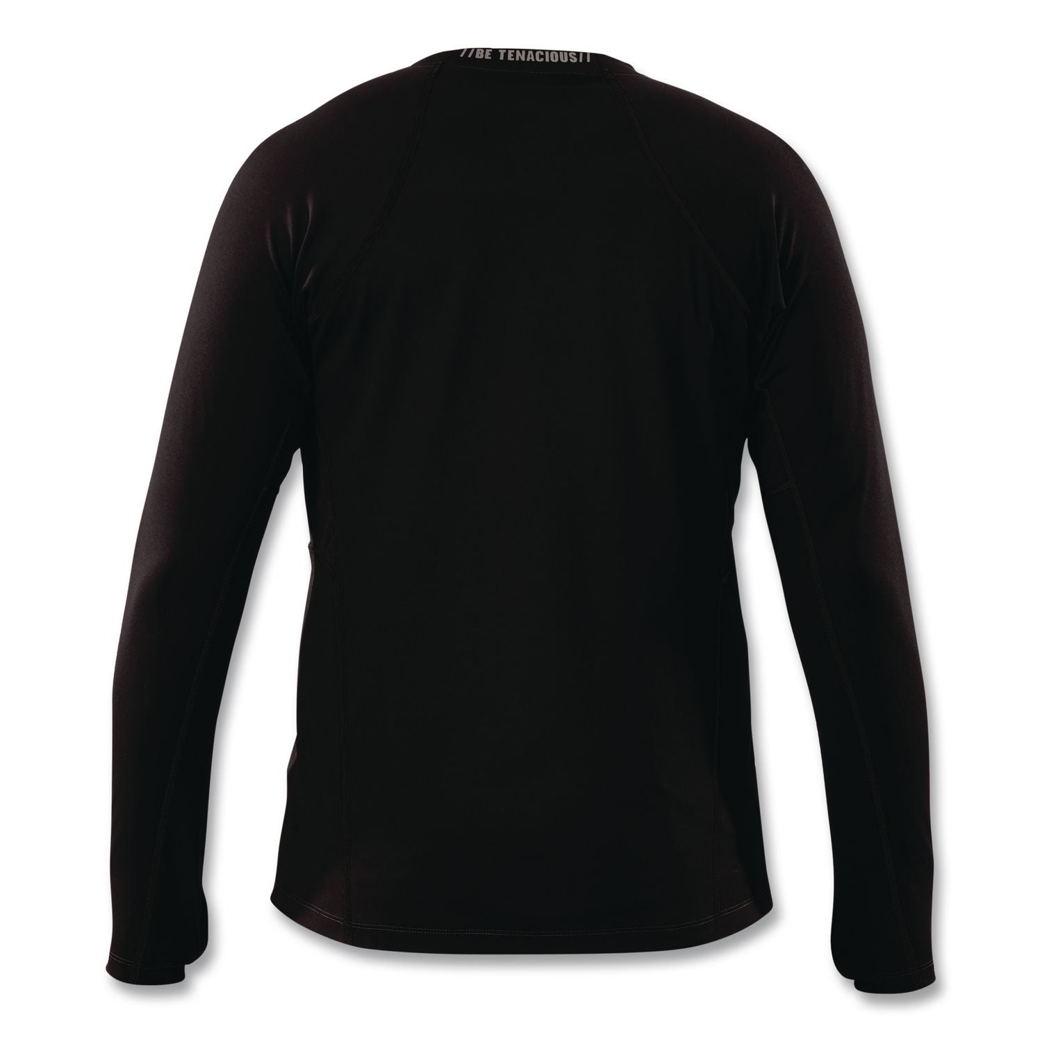 N-Ferno 6435 Midweight Long Sleeve Base Layer Shirt, 5X-Large, Black