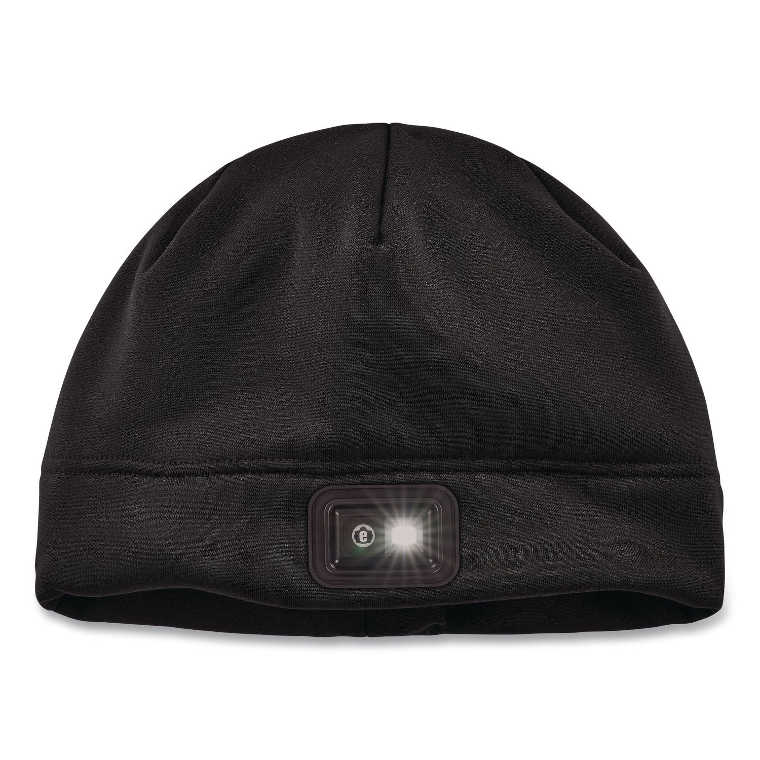 N-Ferno 6801 Winter Skull Cap With LED Rechargeable Light, Fleece, One Size Fits Most, Black
