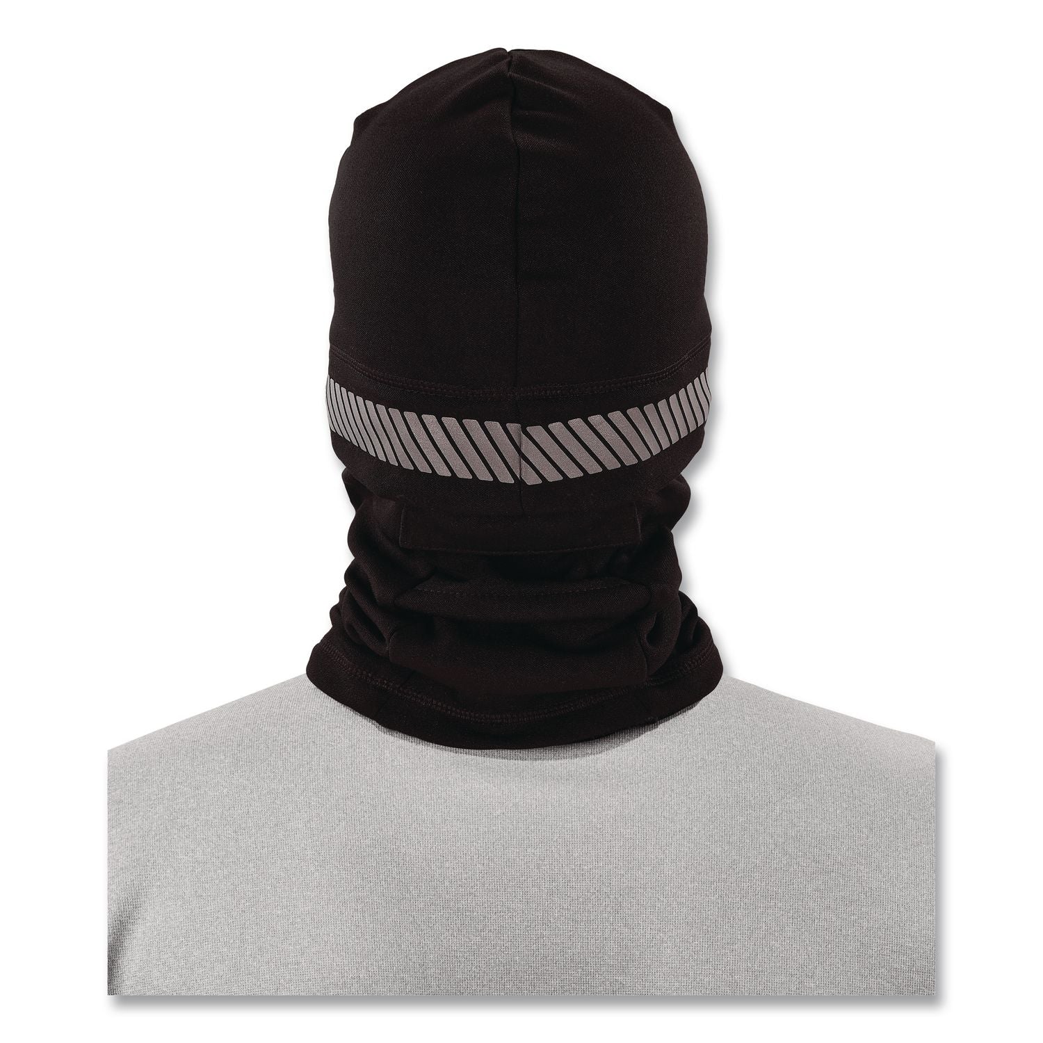 N-Ferno 6831 Reflective Balaclava Face Mask 3-In-1, Polyester, One Size Fits Most, Black