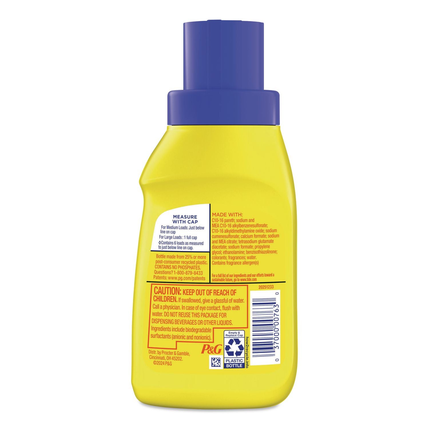 Simply All-In-One Liquid Laundry Detergent, Refreshing Breeze Scent, 10 Oz Bottle, 12/Carton
