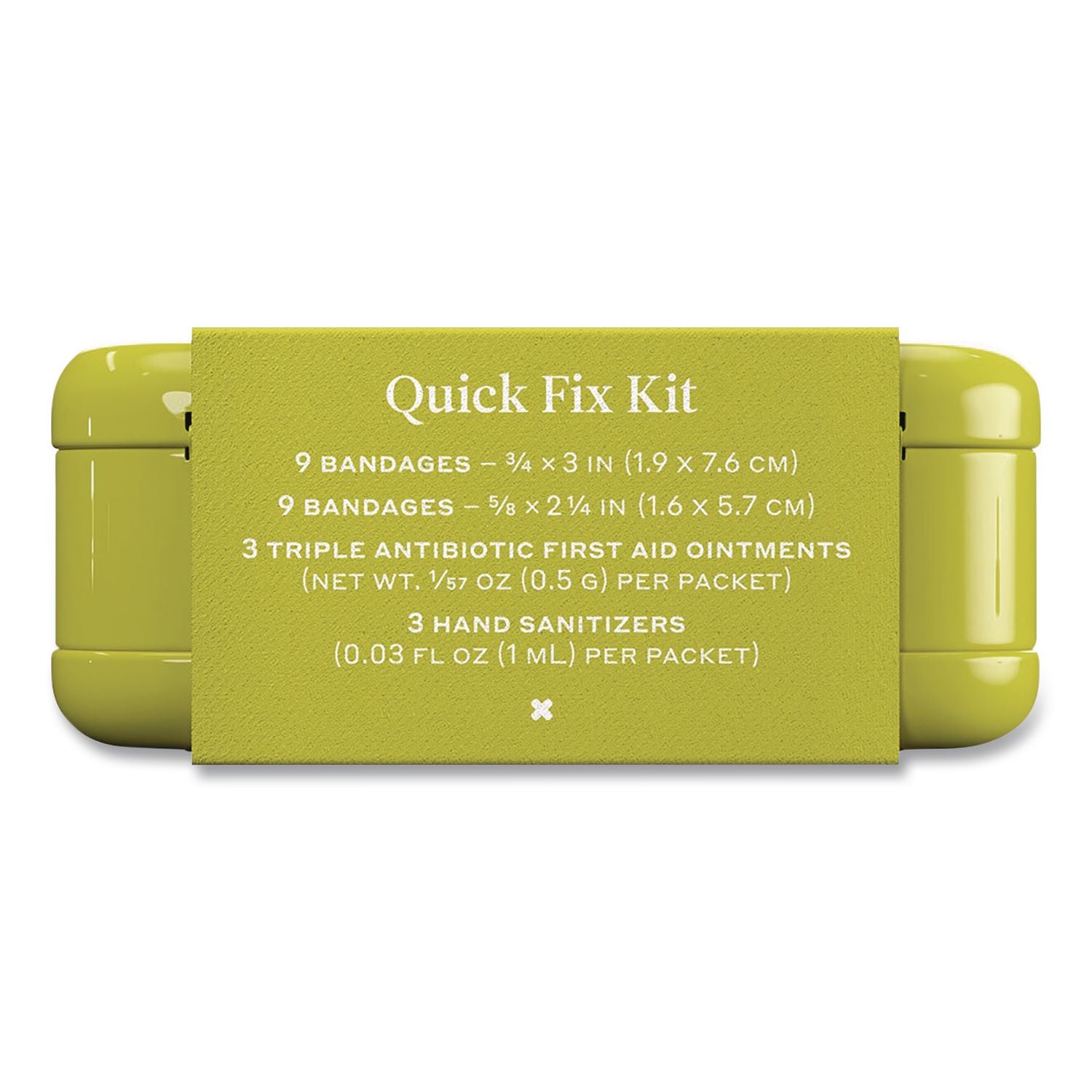 Quick Fix Kit, 24 Pieces, Tin Case