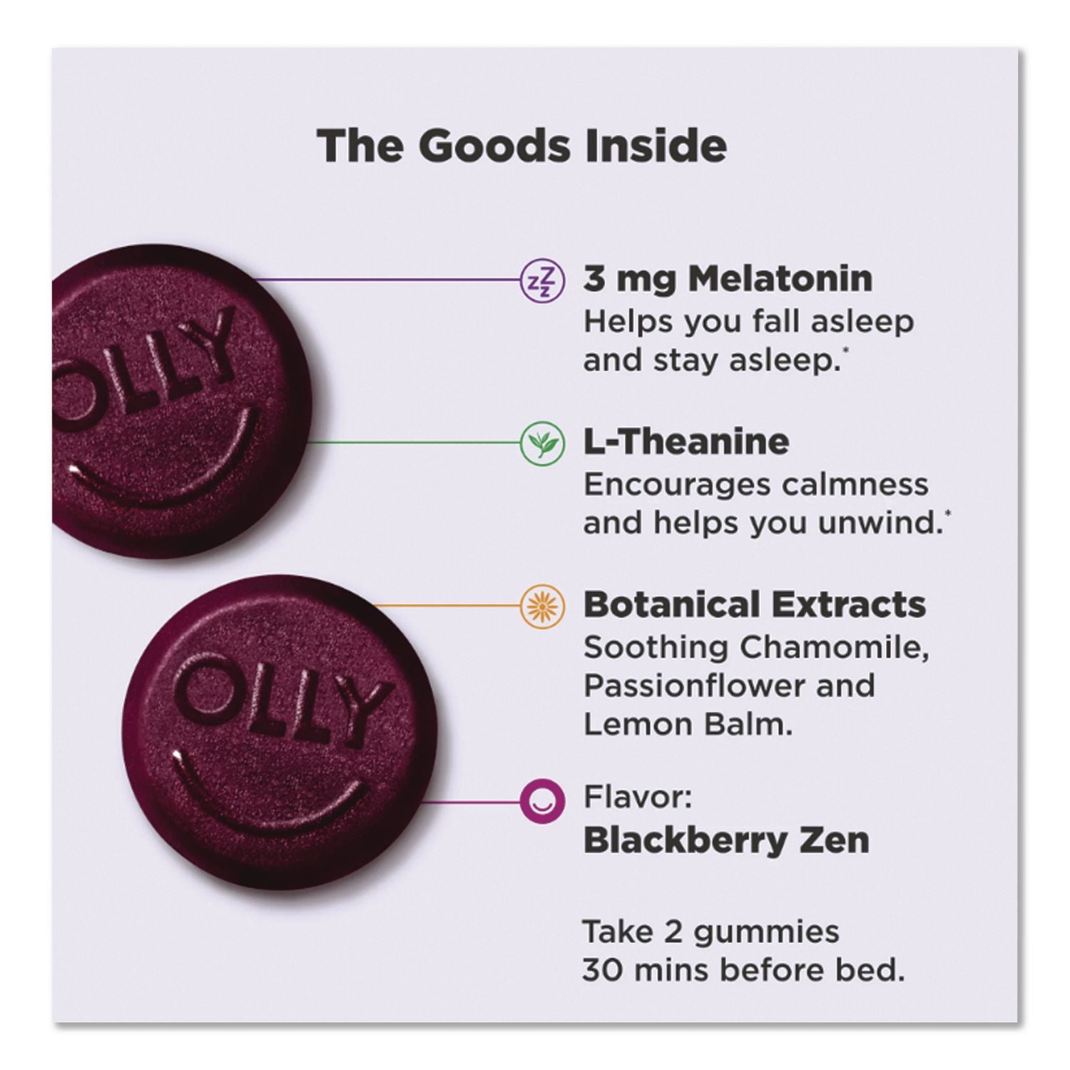 Sleep Gummy, Blackberry Zen, 10/Pack