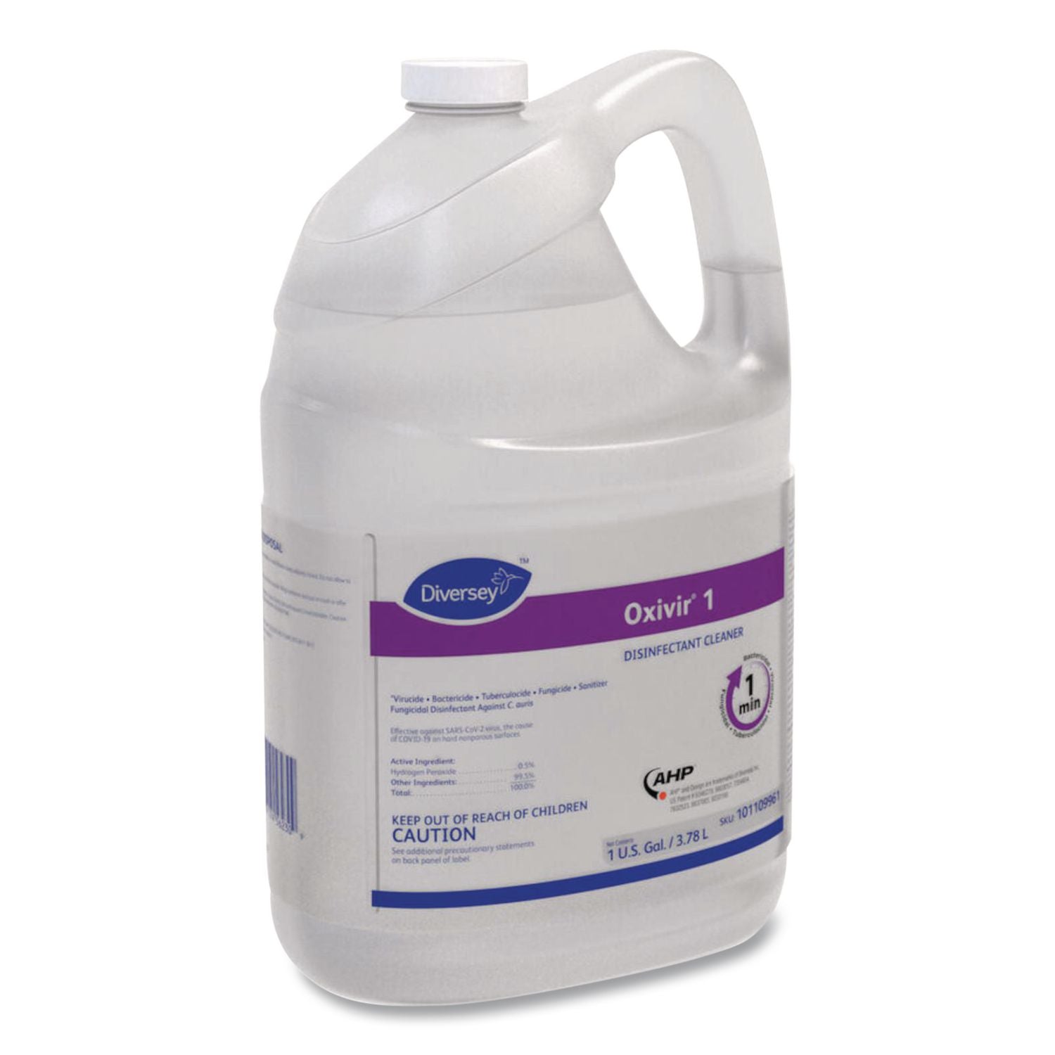 Oxivir 1 RTU Disinfectant Cleaner, 1 Gal Bottle, 4/Carton