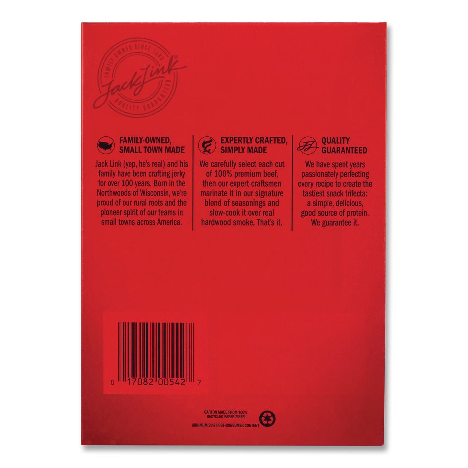 Beef Jerky Variety Pack, Original/Teriyaki, 8.1 Oz Bag, 9/Carton